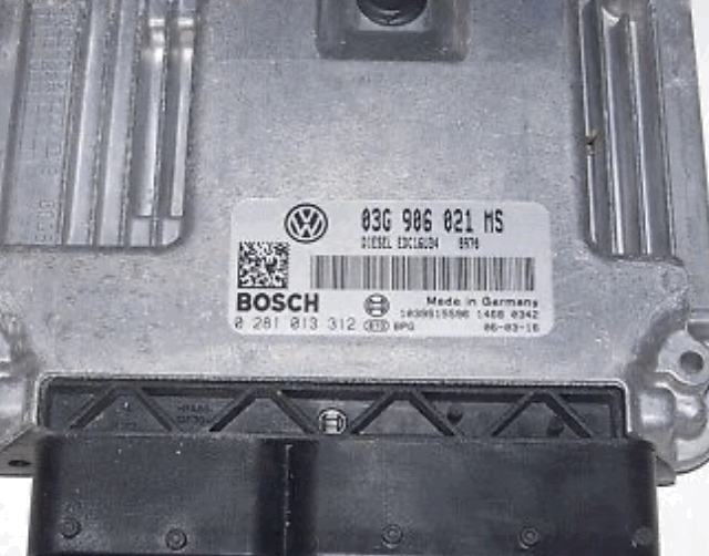 VW Passat 2.0 TDI, 0281013312, 0 281 013 312, 03G906021MS, 03G 906 021 MS, EDC16U34