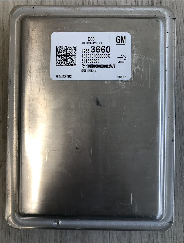 Vauxhall Astra 1.4 Engine ECU, Delphi, 12683660, 1310101000000X, 811839393, E80