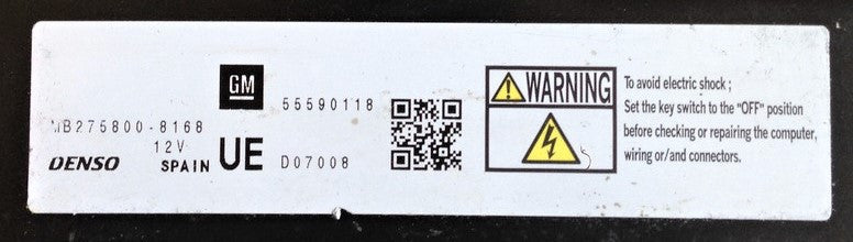 MB2758008168, MB275800-8168, 55590118, UE
