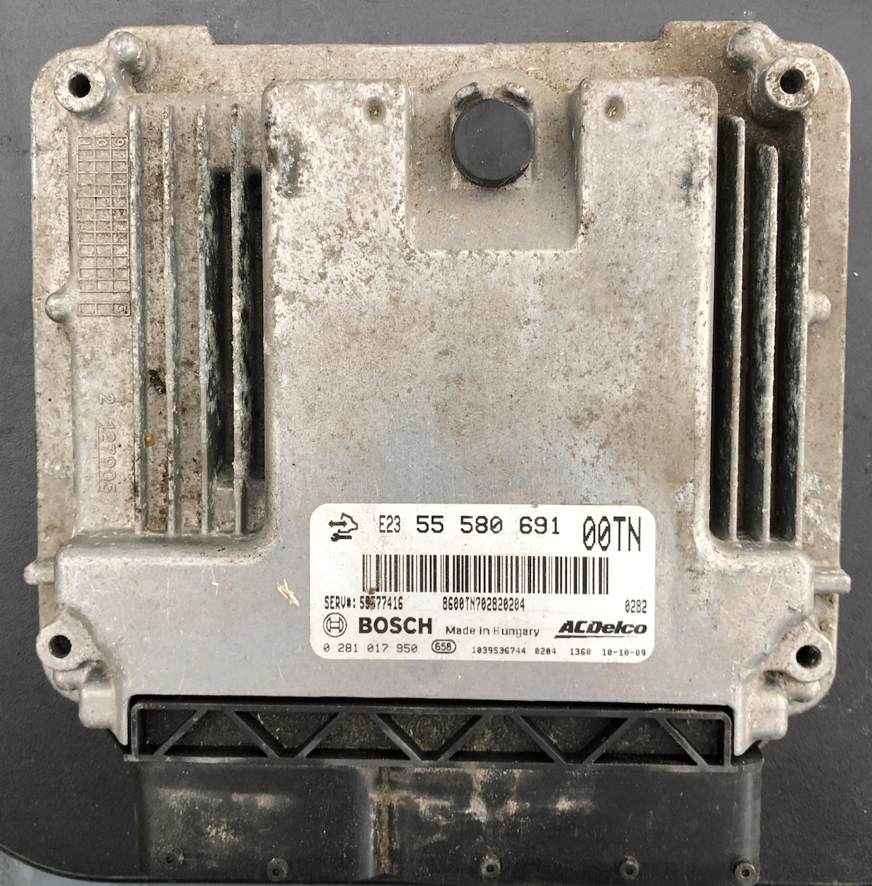 Vauxhall, Opel, 0281017950, 0 281 017 950, 55580691, 55 580 691, 00TN, 1039S36744