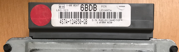 Visteon Engine ECU, 4S7A-13A650-GB, 6BDB, LBO-323