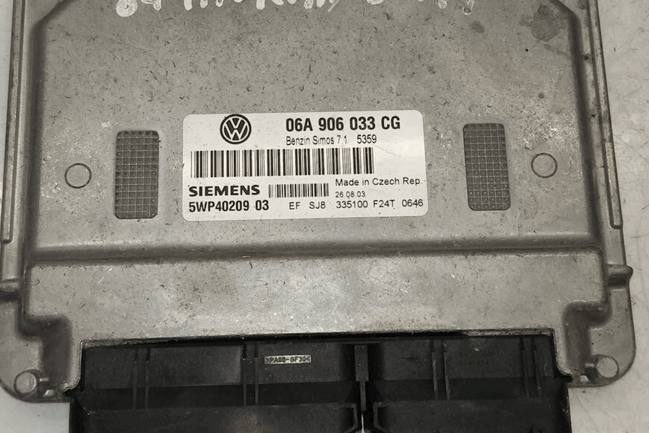 Volkswagen Touran 1.6, Simos 7.1, 06A906033CG, 06A 906 033 CG, 5WP40209 03