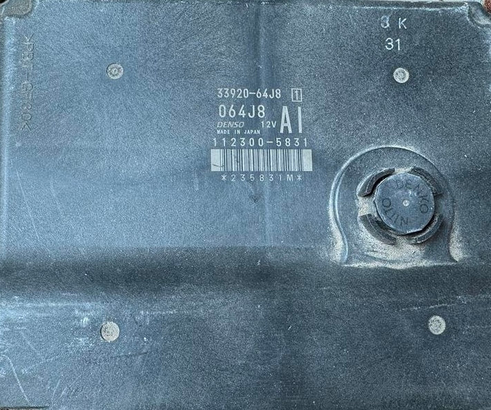 Plug & Play Denso Engine ECU, Suzuki, 33920-64J8, 3392064J8, 112300-5831, 1123005831