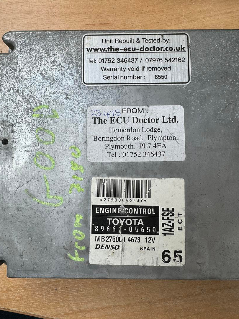 Plug & Play Toyota Engine ECU, 89661-05650, 8966105650, MB175800-4673, MB1758004673