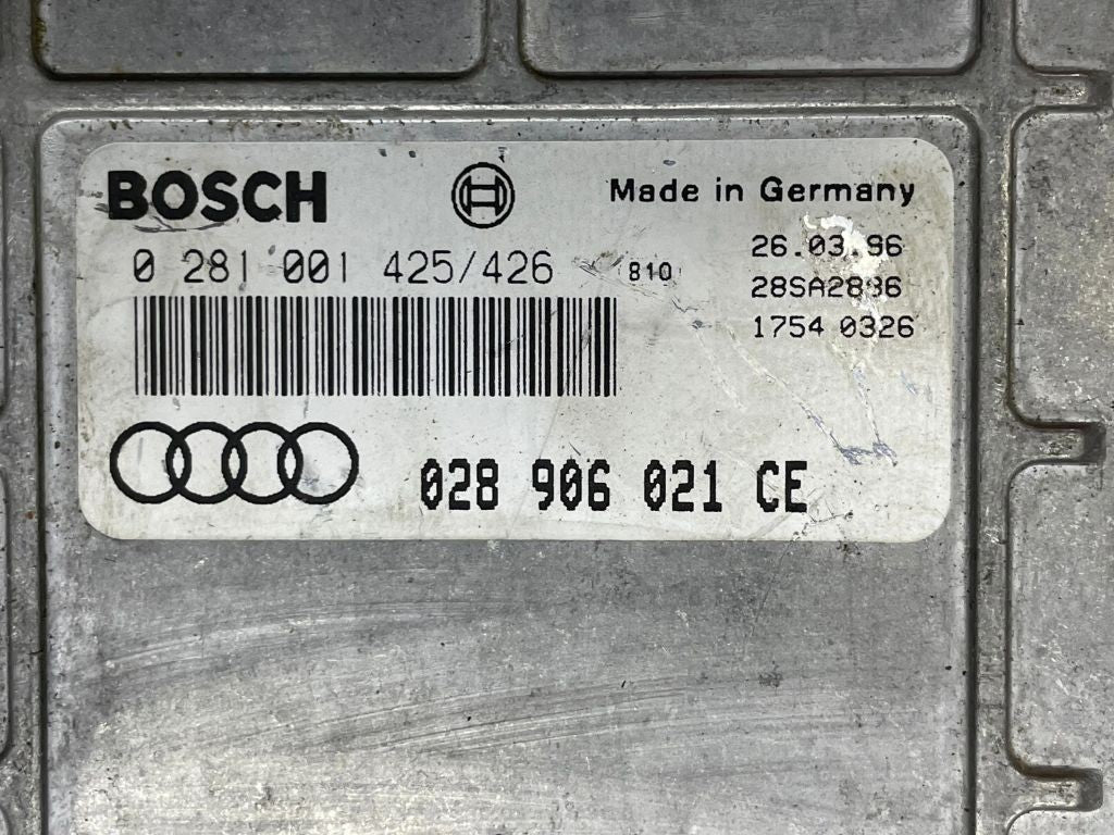Plug & Play Bosch Engine ECU, 1.9 TDI Audi A4, VW, 0281001425/426, 0 281 001 425/426, 028906021CE, 028 906 021 CE