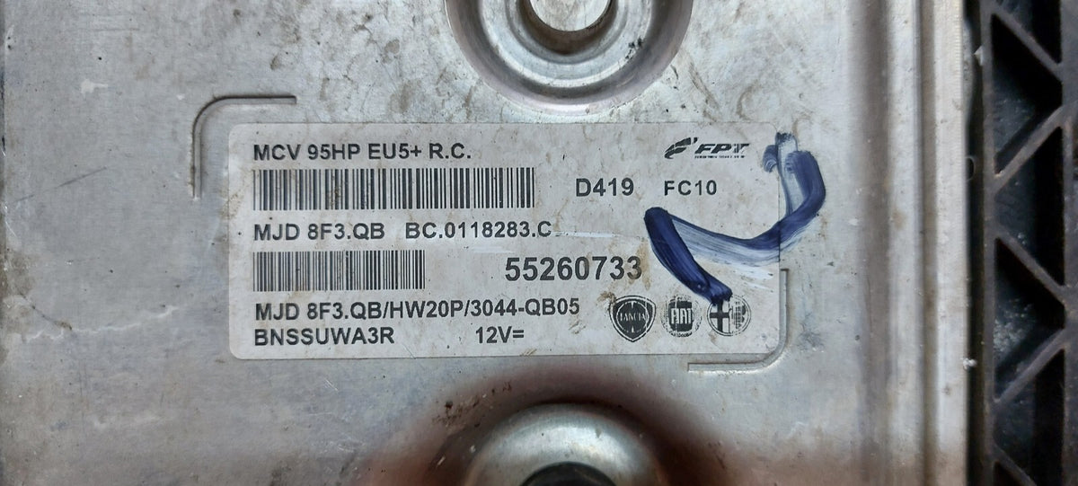 MJD8F3QB BC0118283C 55260733 HW20P label