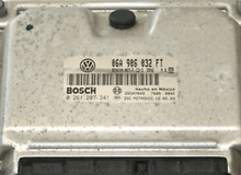 Bosch Engine ECU, VW Beetle 1.8 turbo, 0261207341, 0 261 207 341, 06A906032FT, 06A 906 032 FT