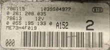 Plug & Play Bosch Engine ECU, Fiat 0261208035, 0 261 208 035, 00551951330, 0 055 195 133 0