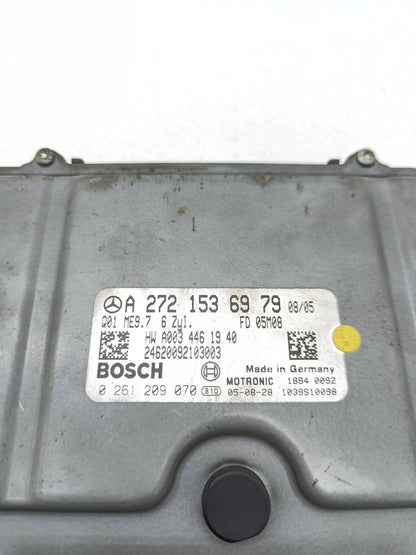 Plug & Play Bosch Engine ECU, Mercedes-Benz, 0261209070, 0 261 209 070, A 272 153 69 79, A2721536979, ME9.7