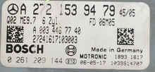 0261209144, 0 261 209 144, A2721539479, A 272 153 94 79, A0034467740, A 003 446 77 40, ME9.7