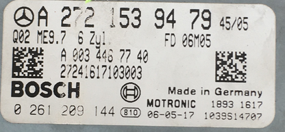 0261209144, 0 261 209 144, A2721539479, A 272 153 94 79, A0034467740, A 003 446 77 40, ME9.7