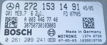 0261209241, 0 261 209 241, A2721531491, A 272 153 14 91, A0034467740, A 003 446 77 40, ME9.7