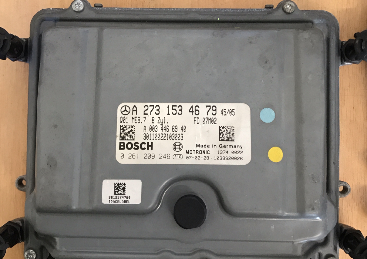 Mercedes-Benz SL 5.5L, 0261209246, 0 261 209 246, A2731534679, A 273 153 46 79, 1039S20026, ME9.7