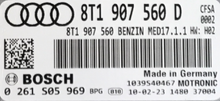 0261S05969, 0 261 S05 969, 8T1907560D, 8T1 907 560 D, 8T1907560, 8T1 907 560