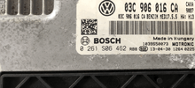Skoda Yeti 1.4 TSI, 0261S06462, 0 261 S06 462, 03C906016CA, 03C 906 016 CA, MED17.5.5