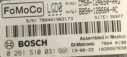  0261S10031, 0 261 S10 031, CM5A-12A650-ARG, CM5A12A650ARG, BB5A-12B684-AC , BB5A12B684AC, LGD0