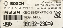 0261S10799, 0 261 S10 799, 391B203GA0, 391B2-03GA0, GBX56E4DFXRS02H2, TGB0M14UB0, A3GA, MEG17.9.22