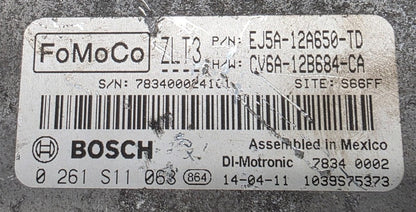 0261S11063 EJ5A-12A650-TD CV6A-12B684-CA label