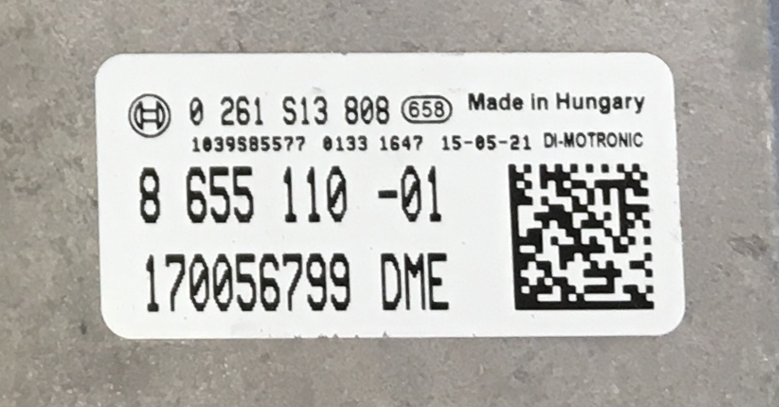 0261S13808, 0 261 S13 808, DME8655110, DME 8 655 110