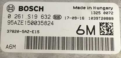 Honda Civic, 0261S19632, 0 261 S19 632, 378205AZE15, 37820-5AZ-E15