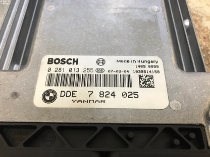 Bosch Yanmar Boat Engine ECU, 0281013255, 0 281 013 255, DDE7824025, DDE 7 824 025