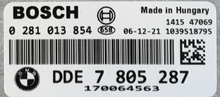 0281013854, 0 281 013 854, DDE7805287, DDE 7 805 287