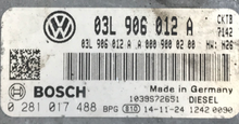 Plug & Play Bosch Engine ECU, VW Crafter 30 2.0 TDI, 0281017488, 0 281 017 488, 03L906012A, 03L 906 012 A, EDC17C54