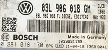 0281018170, 0 281 018 170, 03L906018GM, 03L 906 018 GM, EDC17C46, 1039S51133