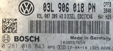 0281018843, 0 281 018 843, 03L906018PN, 03L 906 018 PN, EDC17C46