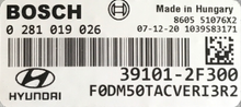 0281019026, 0 281 019 026, 391012F300, 39101-2F300