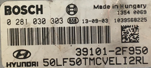 Hyundai ix35 2.0 CRDi, 0281030303, 0 281 030 303, 39101-2F950