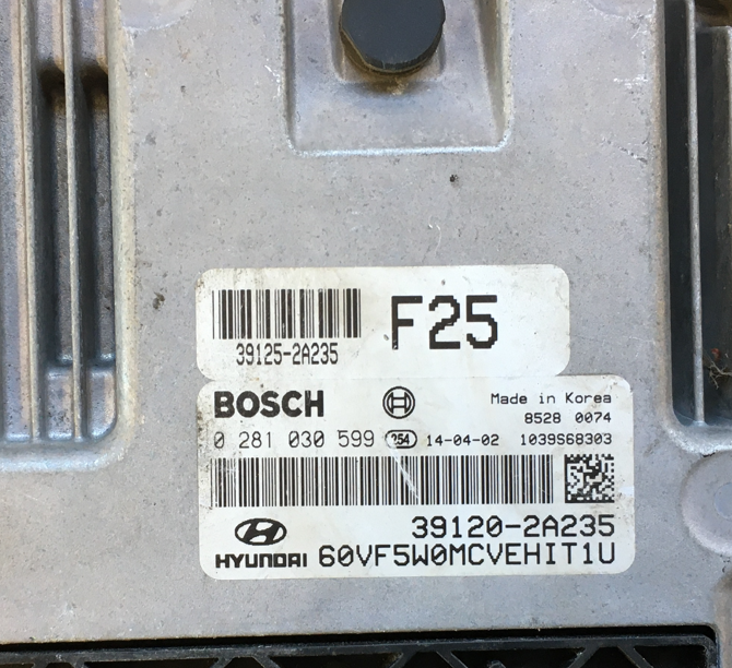 Kia-Hyundai, 0281030599, 0 281 030 599, 39120-2A235, 391202A235, 1039S68303