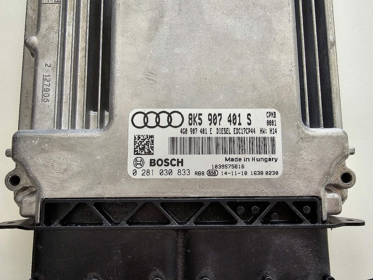 0281030833 8K5907401S 4G0907401E EDC17CP44 label