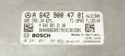 Mercedes GLE 3.0D, 0281031184, 0 281 031 184, A6429004701, A 642 900 47 01, A6429012100, A 642 901 21 00, CR61