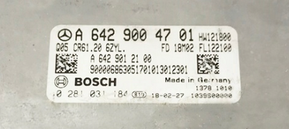 Mercedes GLE 3.0D, 0281031184, 0 281 031 184, A6429004701, A 642 900 47 01, A6429012100, A 642 901 21 00, CR61