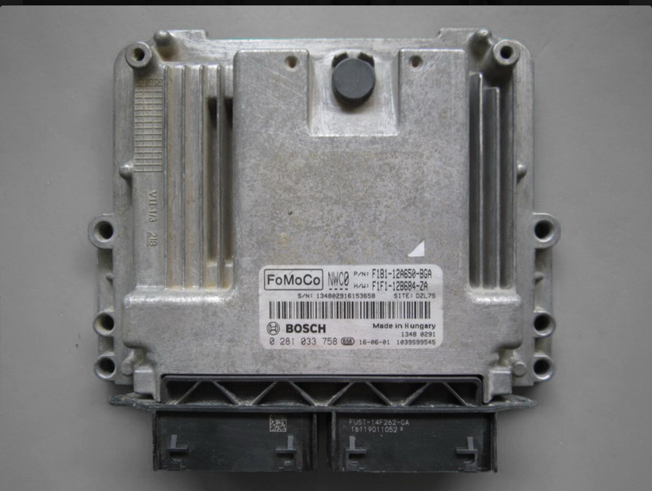 0281033758, 0 281 033 758, F1B1-12A650-BGA, F1B112A650BGA, F1F1-12B684-ZA, F1F112B684ZA