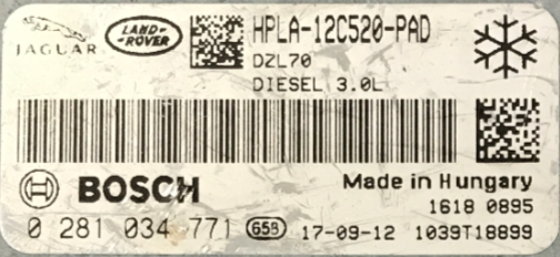 0281034771, 0 281 034 771, HPLA12C520PAD, HPLA-12C520-PAD