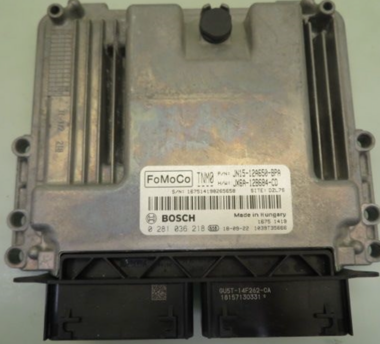 Ford, 0281036218, 0 281 036 218, JN15-12A650-BPA, JN15-12A650-BPA, JX6A12B684-CD, JX6A-12B684-CD, TNM0