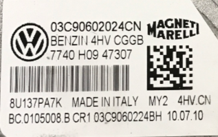 03C9060224BH, IAW4HV.CN, IAW 4HV.CN, 03C90602021CN, BC0105008B, BC.0105008.B, CR1