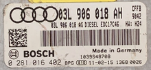 Audi A3 2.0 TDI, 0281016402, 0 281 016 402, 03L906018AH, 03L 906 018 AH, EDC17C46 , 1039S48708