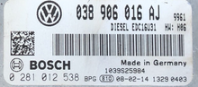 VW T5 1.9TDi, 0 281 012 538, 0281012538, 038 906 016 AJ, 038906016AJ, EDC16U31, 1039S25984