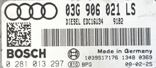 Audi 1.9D, 0281013297, 0 281 013 297, 03G906021LS, 03G 906 021 LS, EDC16U34, 1039S17176