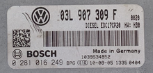 VW Passat 2.0 TDI, 0281016249, 0 281 016 249, 03L907309F, 03L 907 309 F, EDC17CP20