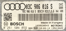 Audi A3 1.4,  0261S04859, 0 261 S04 859, 03C906016S, 03C 906 016 S, MED17.5.5, 1039S38543