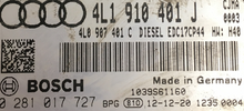 0281017727, 0 281 017 727, 4L1910401J, 4L1 910 401 J, 4L0907401C, 4L0 907 401 C, EDC17CP44