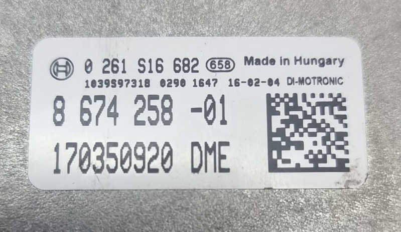 Plug & Play Bosch Engine ECU, BMW 225 i Active Tourer, 0261S16682, 0 261 S16 682, 8654258, 8 654 258