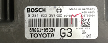 Toyota Avensis 1.6 D-4D, 0281033209, 0 281 033 209, 89661-05G30, 1039T05064