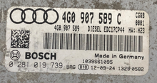 Audi A6 , A7 3.0 TDI, 0281019739, 0 281 019 739, 4G0907589C, 4G0 907 589 C,  4G0907589, 4G0 907 589, EDC17CP44