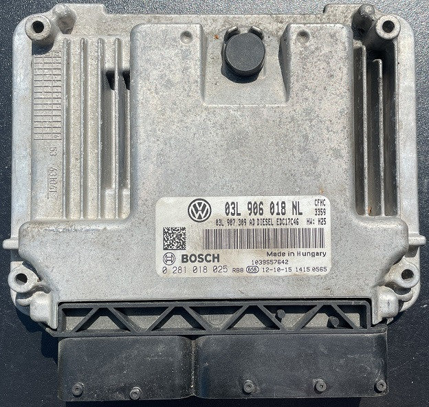 VW Caddy 2.0 TDI, 0281018025, 0 281 018 025, 03L906018NL, 03L 906 018 NL, EDC17C46, 1039S57642