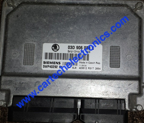 Simos 3PG, 03D906033C, 03D 906 033 C, 5WP40292 01